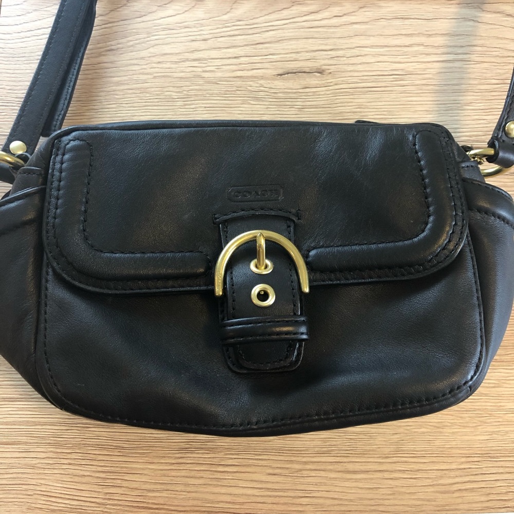 Coach Black Crossbody Purse
